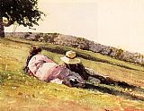 On the Hill by Winslow Homer